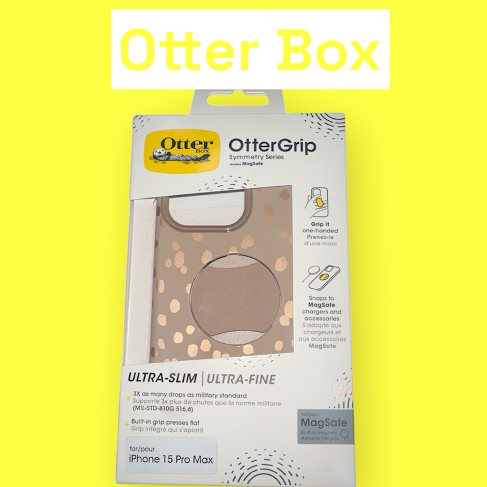 OtterBox iPhone15 ProMax otter grip case
